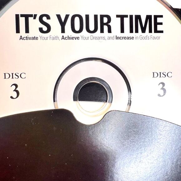 Joel Osteen 'It's Your Time' Audiobook 5 CD’s  Faith Spiritual Prayer Christian - Picture 4 of 9